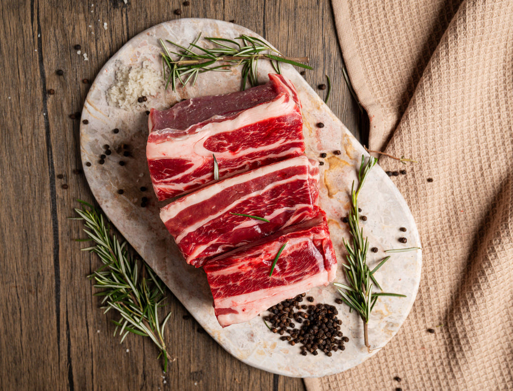 Spring Rib Grass Fed Short Ribs ~1kg – Dandaraga Springs