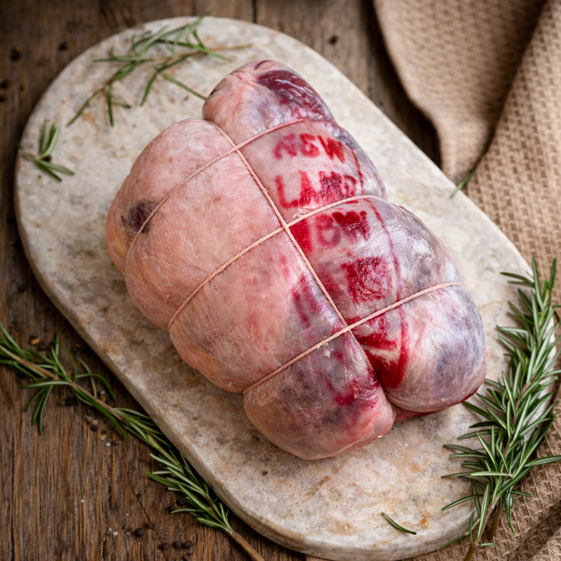Grass Fed Lamb Boned & Rolled Leg ~2kg
