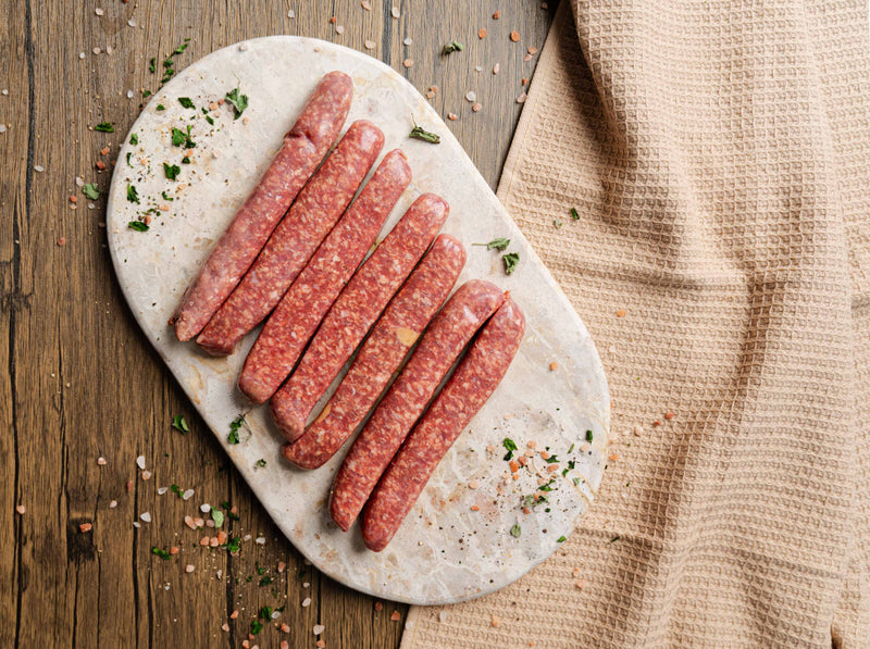 Grass Fed Paleo Thin Sausages ~500g